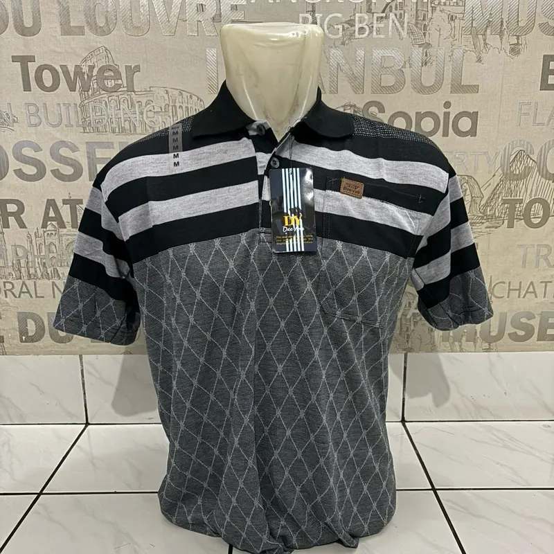 Kaos Berkerah Wangki Orang Tua Kaos Bapak Bapak Premium Deeyos 1