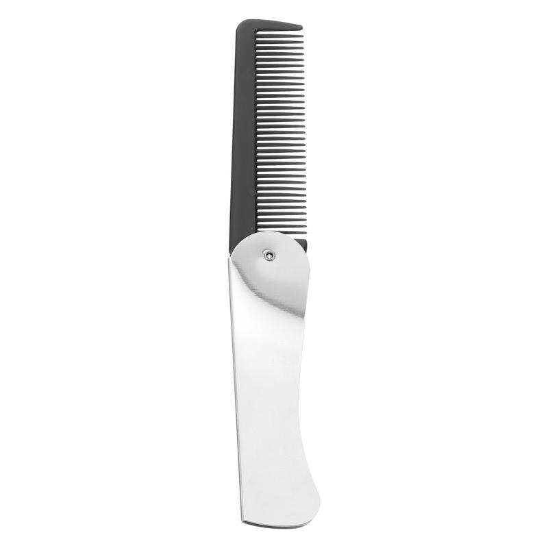 Product Introduction of Hair Salon Comb Folding Comb Travel Comb Hair Comb for Travel Foldable Comb Gift Haircare Heatless Daily Durable Stainless 11