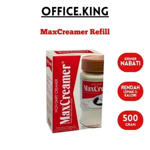 Max Creamer (500 Gram) Isi Ulang - Krimer Bubuk Ekonomis Serbaguna untuk Minuman Dengan Kualitas Terbaik (Refill)