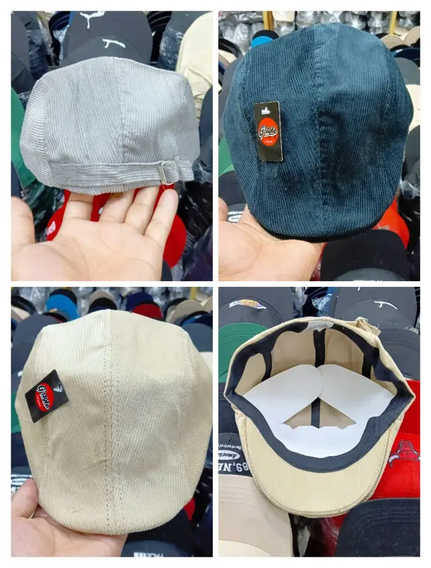 topi kulit pria terbaru dan termurah hanya di toko kita Baseball 7