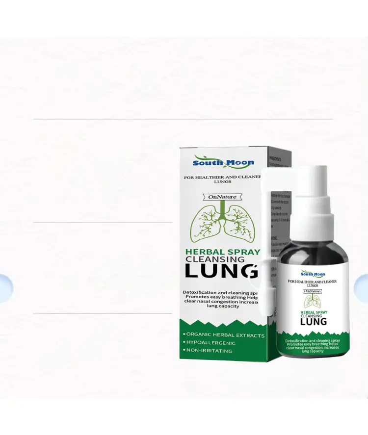 Semburan Herba Pembersih Paru-paru / Melegakan Tekak Dan Ketidakselesaan Hidung Memperbaiki Semburan Hidung Tersumbat