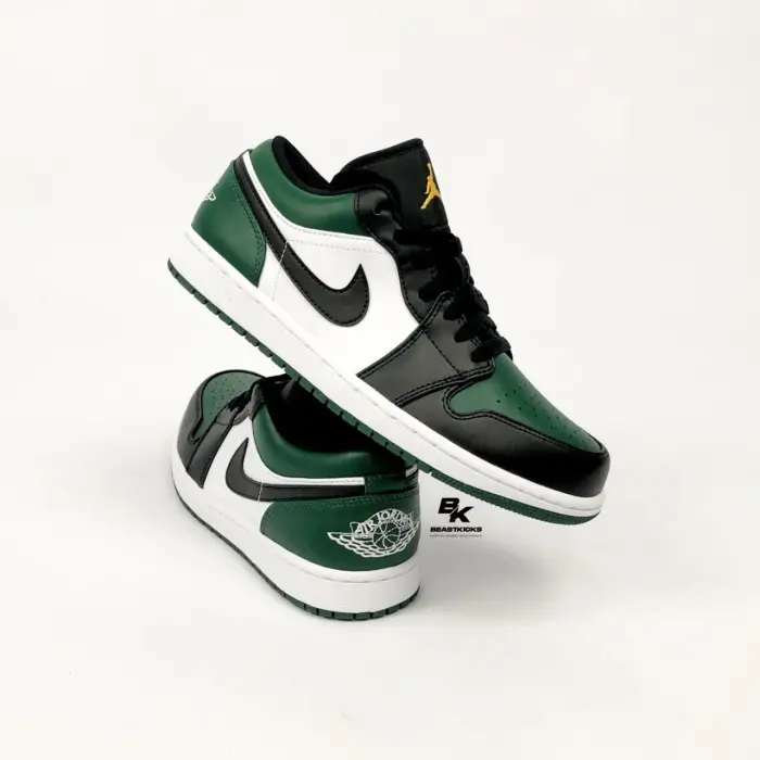 AIR JORDAN 1 LOW GREEN TOE 0