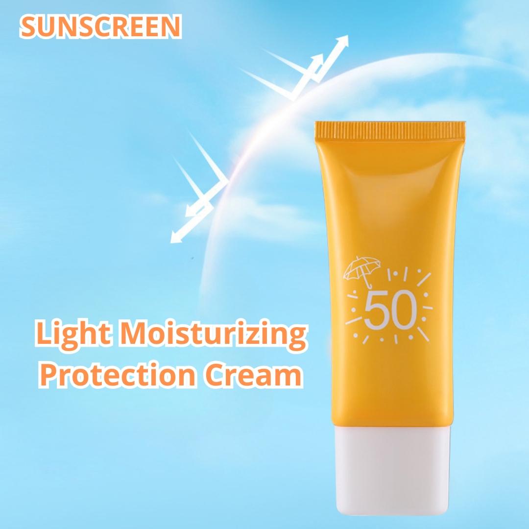 Sunscreen Light Mpisturizing Cream Sunscreen Wajah SPF 50 PA+++ Tone Up Cream Menghidrasi 3091 LA174 Sunscreen Light Mpisturizing Cream Sunscreen Wajah SPF 50 PA+++ Tone Up Cream Menghidrasi 3091 LA174