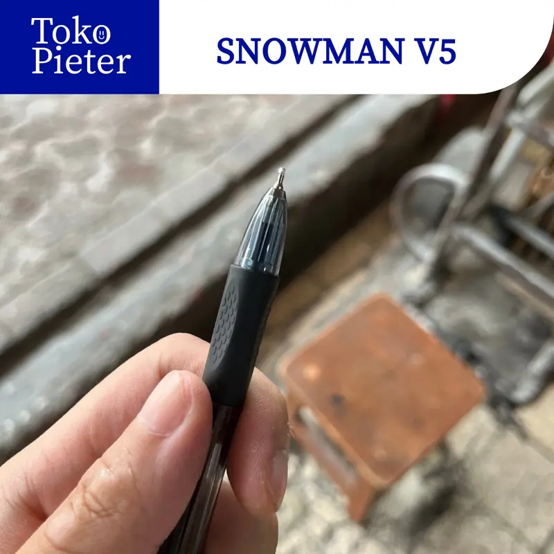 (1PACK) Pulpen Snowman V5 Surabaya - Alat Tulis - Stationery 3
