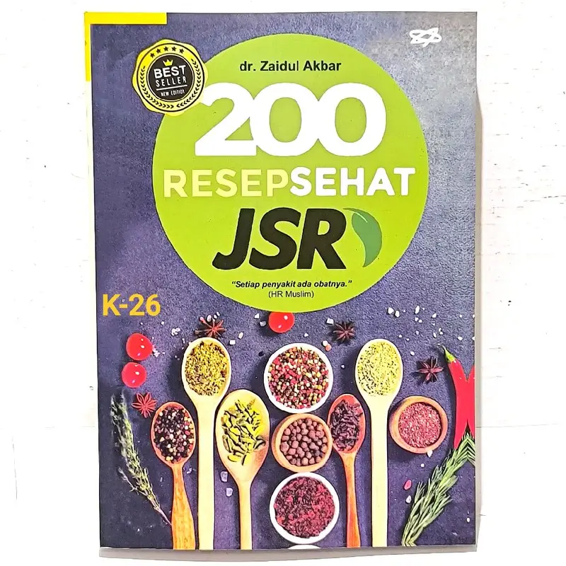 BUKU BESTSELLER / 200 RESEP SEHAT JSR : Dr. Zaidul Akbar