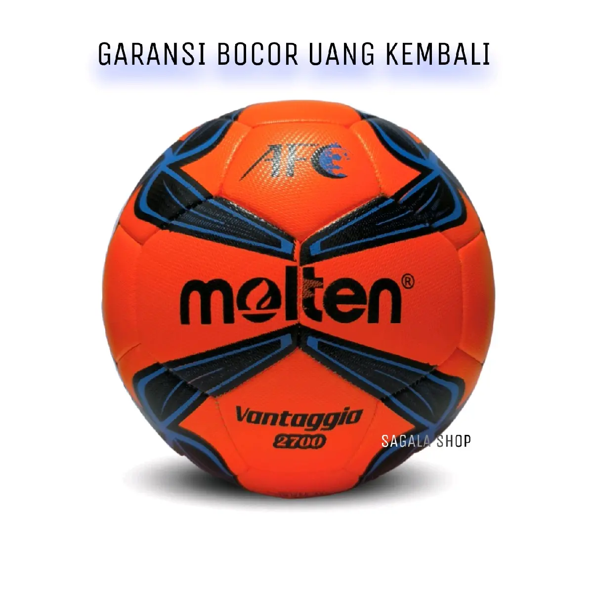 Bola Futsal Molten Vantaggio Size 4 Jahit Lokal Training Match Ball Outdoor Indoor Pompa