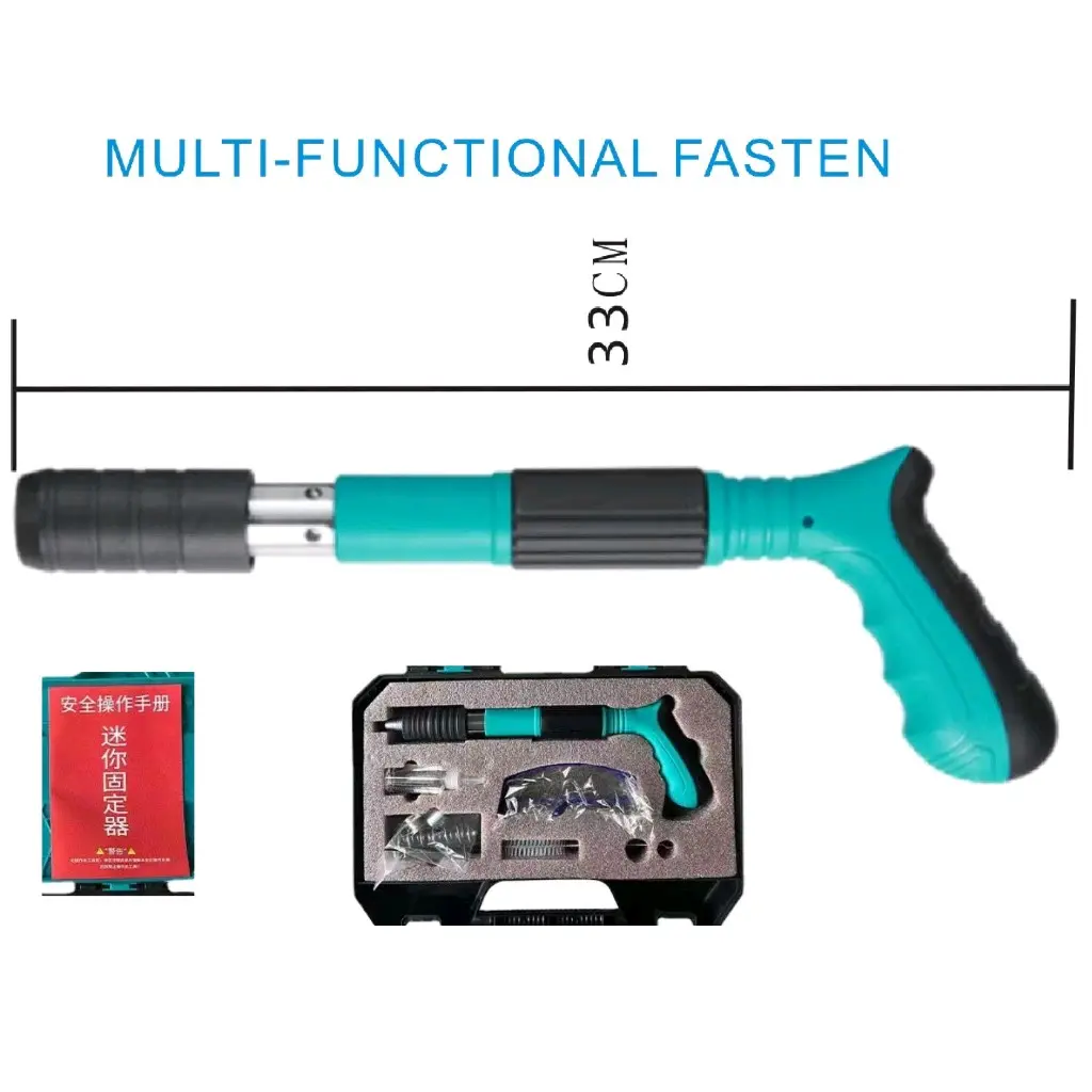 Mini Steel Nails Fastener Gun Ceiling Tool Nail Staple Trunking Cement Wall Fixed Nailing Machine