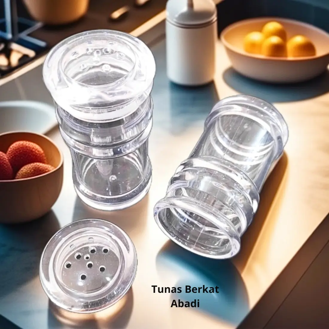 Tempat  / Botol Lada Garam Acrylic