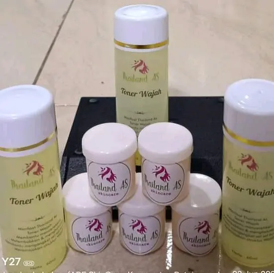 paket 2in1 Thailand AS dosting terdiri dari cream+toner