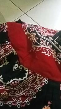 Product Review of DASTER BTS KODE 203 MODEL SIKAK LD120 BAHAN RAYON from M** S**5 0