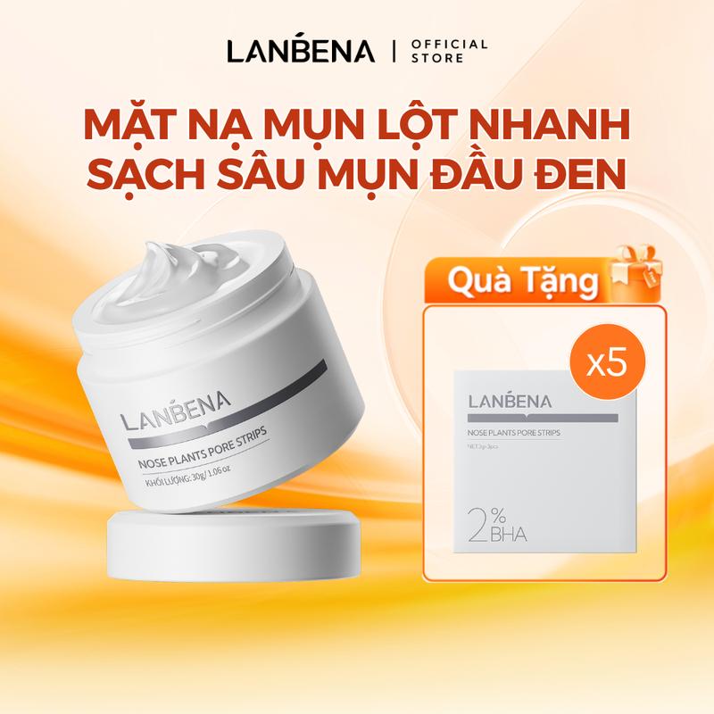   AFF  Mặt Nạ Lột Mụn LANBENA 10 Phút Lột Nhanh Hỗ Trợ Làm Sạch Sâu Mụn Đầu Đen Mụn Đầu Trắng Sợi Bã Nhờn Mụn Li Ti Kiểm Soát Dầu Làm Sạch Lỗ Chân Lông Thích Hợp Cho Mọi Loại Da Phiên Bản Nâng Cấp 2.0 30g 
