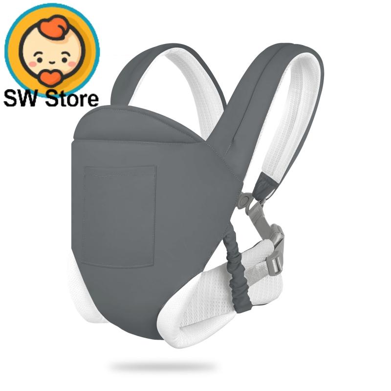 SW-Dây Đeo Em Bé, Túi Đựng Du Lịch Cho Em Bé, Sử Dụng Tất Cả Các Mùa Cho Trẻ Sơ Sinh, Dây Đeo Vai Đôi Đơn Giản, Dụng Cụ Ôm Em Bé Đa Chức Năng, DY6 8