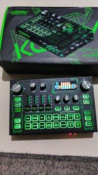 Product Review of koorfly-KF01 sound card ZX320 mic set Audio Bluetooth External Peralatan Bernyanyi atau siaran langsung dengan headphones dan microphone from 𝕬**🔥 0