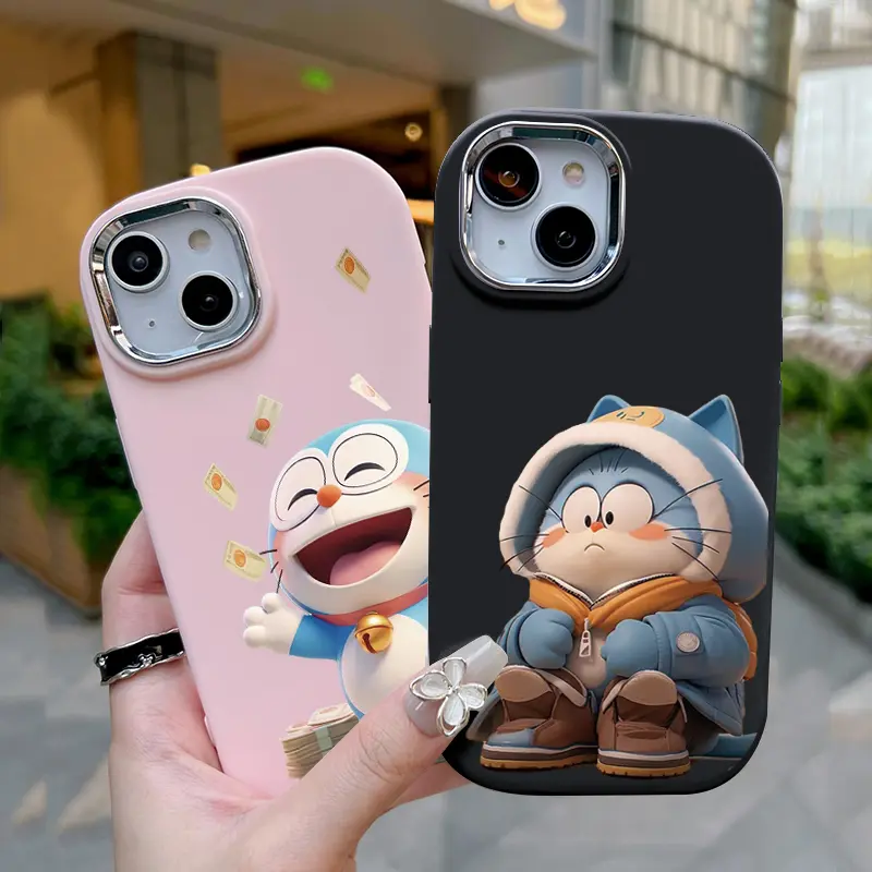 Casing Hp Untuk VIVO Y03 Y18 Y18E Y28s 5G Case Kucing Kartun Lucu Casing ponsel silikon lembut kasing Anti guncangan Kesing pelindung Penutup Softcase Cesing 4