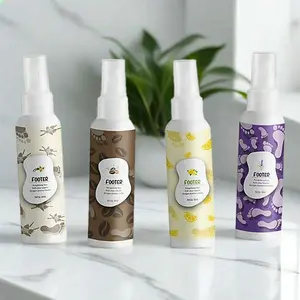 FOOTER Penghilang Bau Sepatu & Kaki Anti Bakteri dan Anti Kusam Cerah Cooling Aroma Segar 100ml Lemon