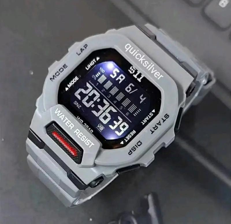 Product Introduction of Jam Tangan Anak Pria dan Wanita Quicksilver Digital Anti Air Strap Rubber Fashion Terkini Jam Tangan (Quicksilver) Cod 5