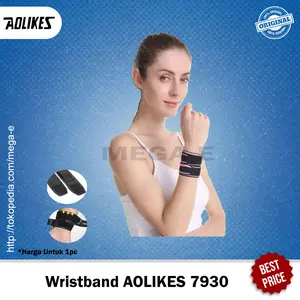 Pelindung Pergelangan Tangan Aolikes 7930 Wrist Brace Support Olahraga