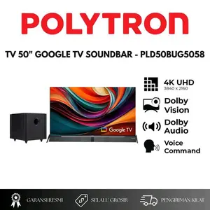 POLYTRON 4K UHD Smart Google TV 50 Inch PLD 50UG5059