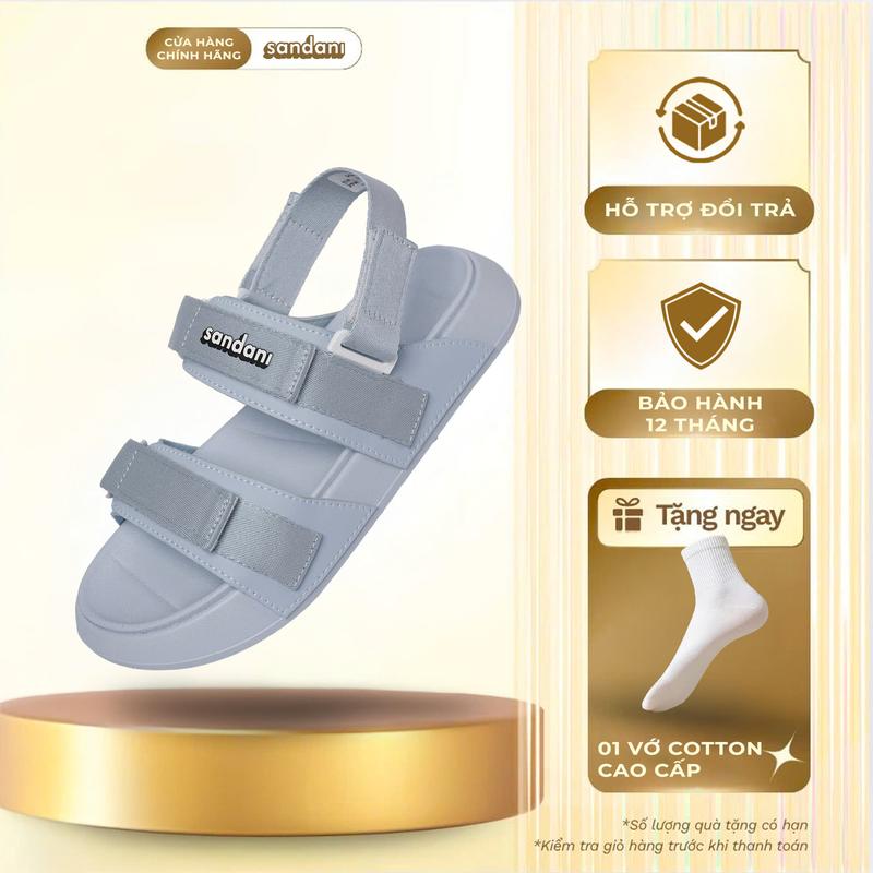 [ MỞ BÁN ] Giày Sandal Nam Nữ S5 XI MĂNG CHỐNG TRƠN TRƯỢT QUAI NGANG Size 36-43 - SANDANI