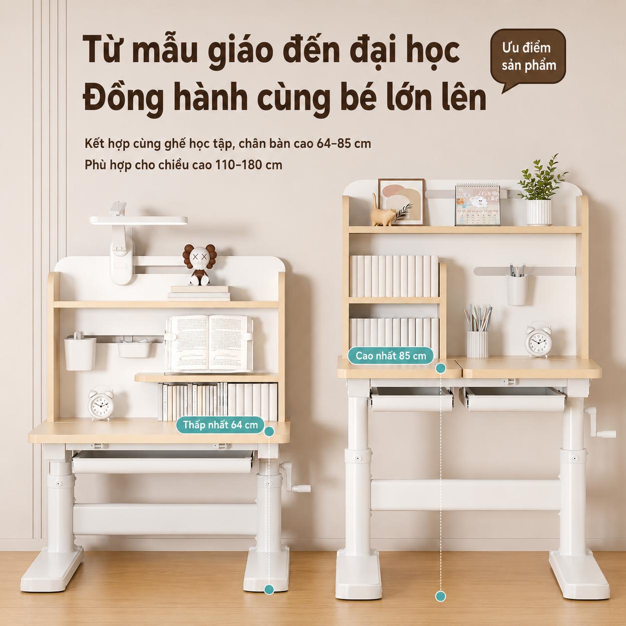 Tại sao bàn ghế học sinh chống gù lại đắt hơn bàn ghế thường?