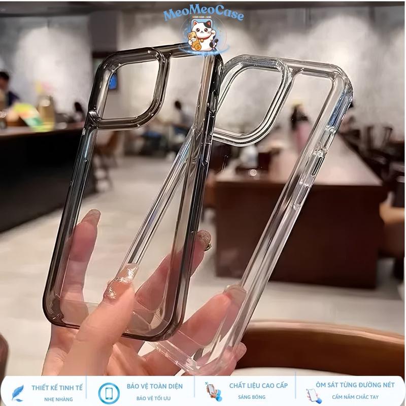 MeoMeoCase Ốp Lưng iPhone TPU Silicon Mềm Chống Sốc Thiết Kế Tối Giản Sang…