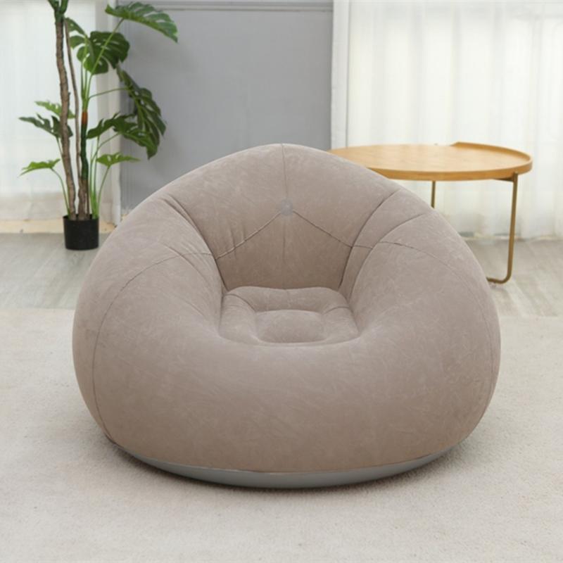 【Dalam Stok 】Sofa Bean Bag Inflatable Sofa Travel Portable Bean Bag Sofa Dewasa Penyimpanan Mudah Lazy Sofa 6
