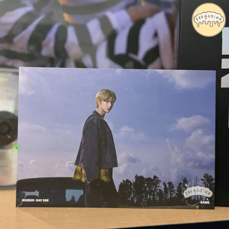 official enhypen postcard border day one dawn ver heeseung jay jake sunghoon sunoo ni-ki 6