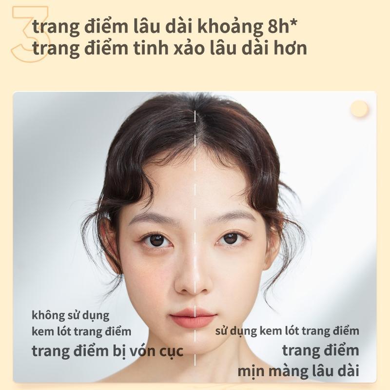 JUDYDOLL, Kem Nền Lót Trang Điểm, 10g, Dưỡng Ẩm Và Dưỡng Ẩm, Kiềm Dầu, Cho Làn Da Rạng Rỡ, Ý Tưởng Quà Tặng Độc Đáo Và Bất Ngờ Cho Bạn Bè Và Bạn Gái 5