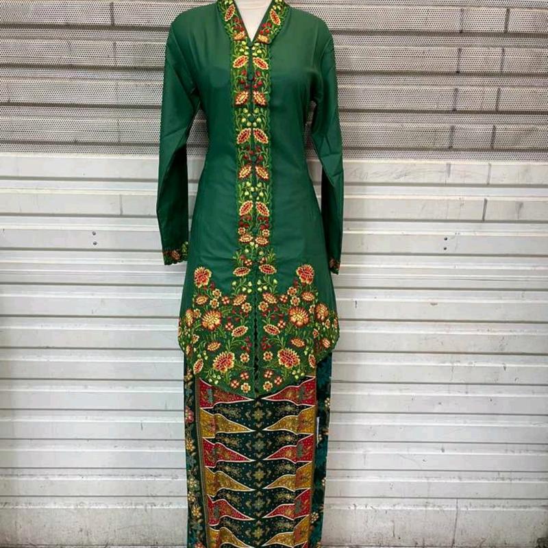 Atasan Kebaya TUNIK encim bordir warna // kebaya encim betawi. 5