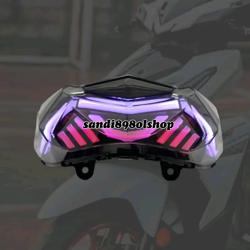 LAMPU STOP VARIO OLD 2015-2017 MODE RGB RUNNING MULTICOLOUR VARIO WD177 6