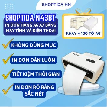  Máy in đơn hàng HPRT N43BT SL43 in đơn hàng logo minicode phiếu gửi bảo hành 12 tháng 