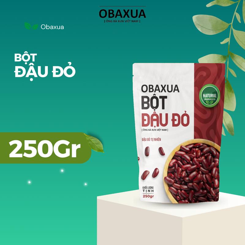 Bột đậu đỏ Obaxua 250Gr, 500Gr, 1KG say mịn Bột đắp mặt nạ dưỡng da