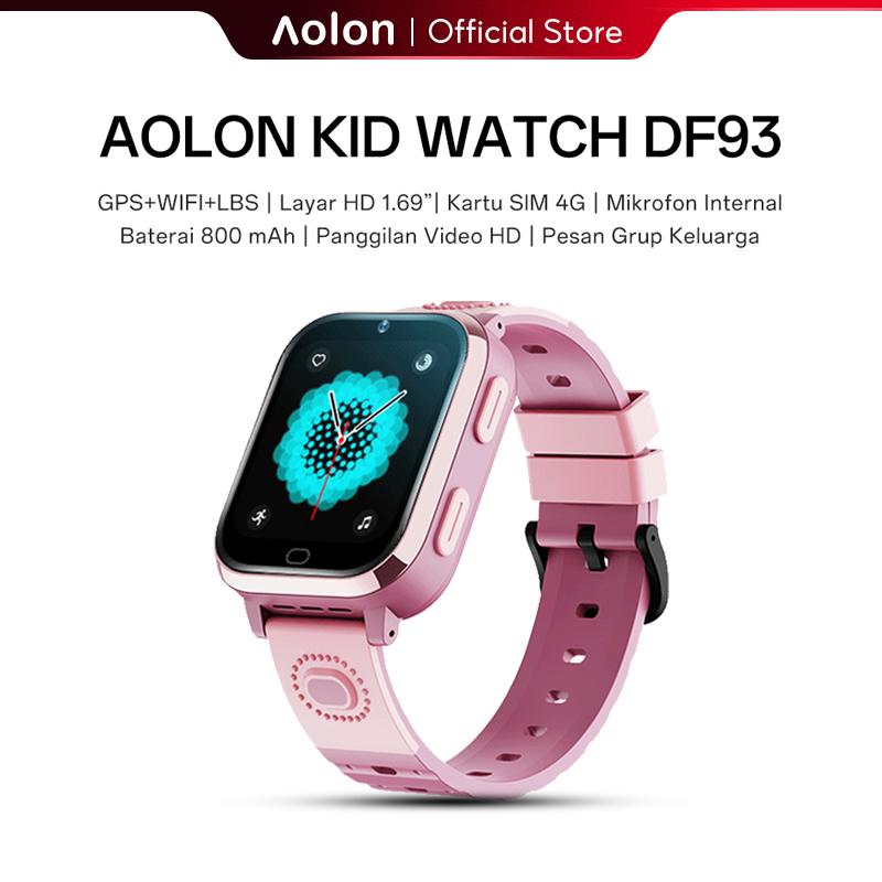 Aolon DF93 Anti Air Jam tangan anak 4G Video Calling untuk telepon