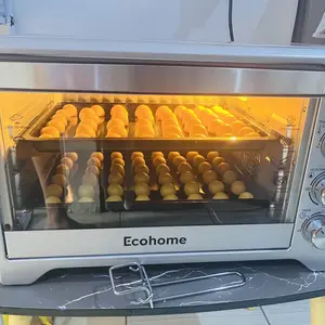 Ecohome Electric Oven Platinum - EOP888 | Peralatan Dapur Listrik | Oven Kapasitas Besar | Oven Multifungsi | Oven Low Watt