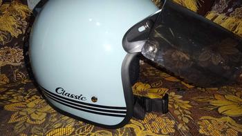 Product Review of HELM BOGO MLA CLASSIC NEW PINK GLOS KACA DATAR HITAM / HELM MURAH UNTUK PRIA DAN WANITA DEWASA SNI NEW ARIVAL Dof Motorcycle from r**a 0