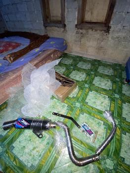 Product Review of Knalpot samlong DRS vario aerox beat nmax pcx mio dll original DRS RACING MUFFLER (Grade B) from A**i 1