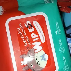 Tisu Basah Bayi Pure Water 80 Lembar  Tanpa Alkohol & Aroma Lembut Aman Kulit Sensitif Travel Friendly Best Seller Harga Murah COD