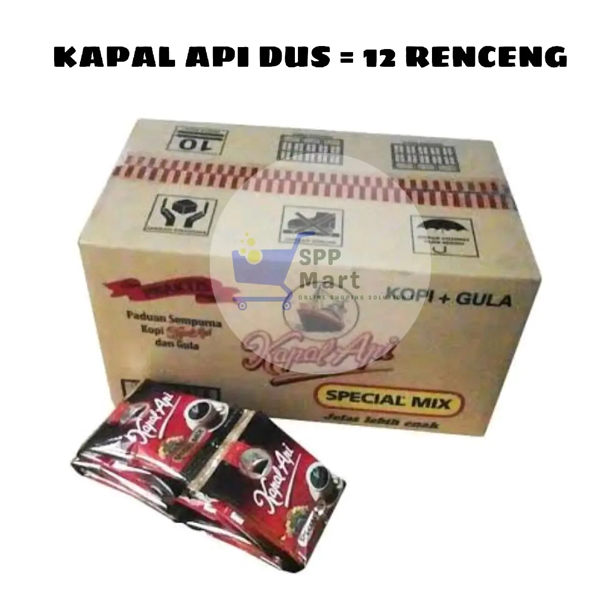 SP3 KOPI KAPAL API SPECIAL MIX ( 12 RENCENG ) DUS