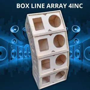 BOX LINEARRAY 4INC SINGLE + TWITTER AUDAX AX-65 Furniture Speakers