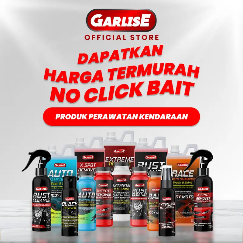 GARLISE LIQUID DETERGENT 1 LITER SAKURA FRESH DETERJEN ANTIBACTERIAL 6