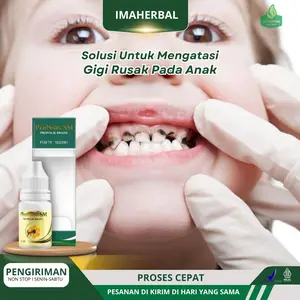 Propolis SM - Solusi untuk Gigi Rusak, Berlubang Hitam, Gusi Bengkak, Sensitif & Kumur Bau Mulut