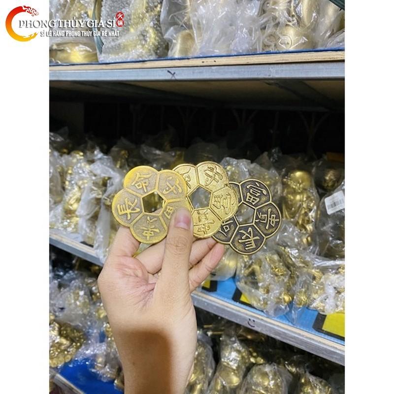 [Rẻ vô địch] Đồng Xu Hoa Mai Kim Tiền phong thủy Loại To Vật phẩm chiêu tài lộc 4