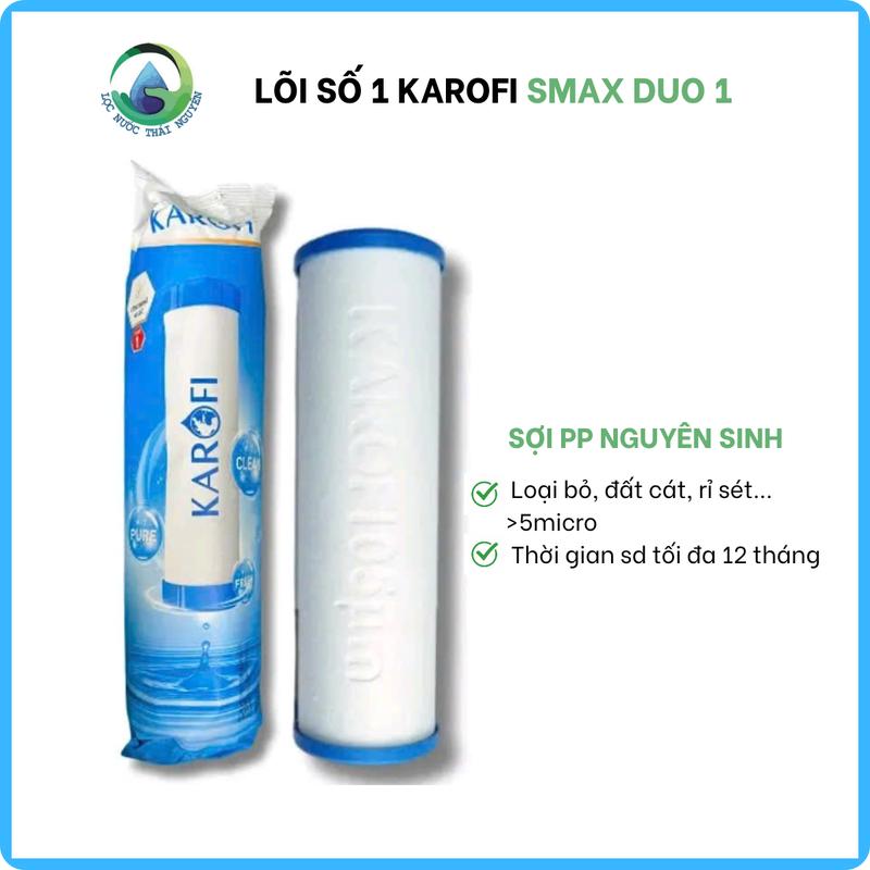 Lõi Lọc Nước Số 1 Smax Duo Karofi dành cho mọi loại Máy Lọc Nước