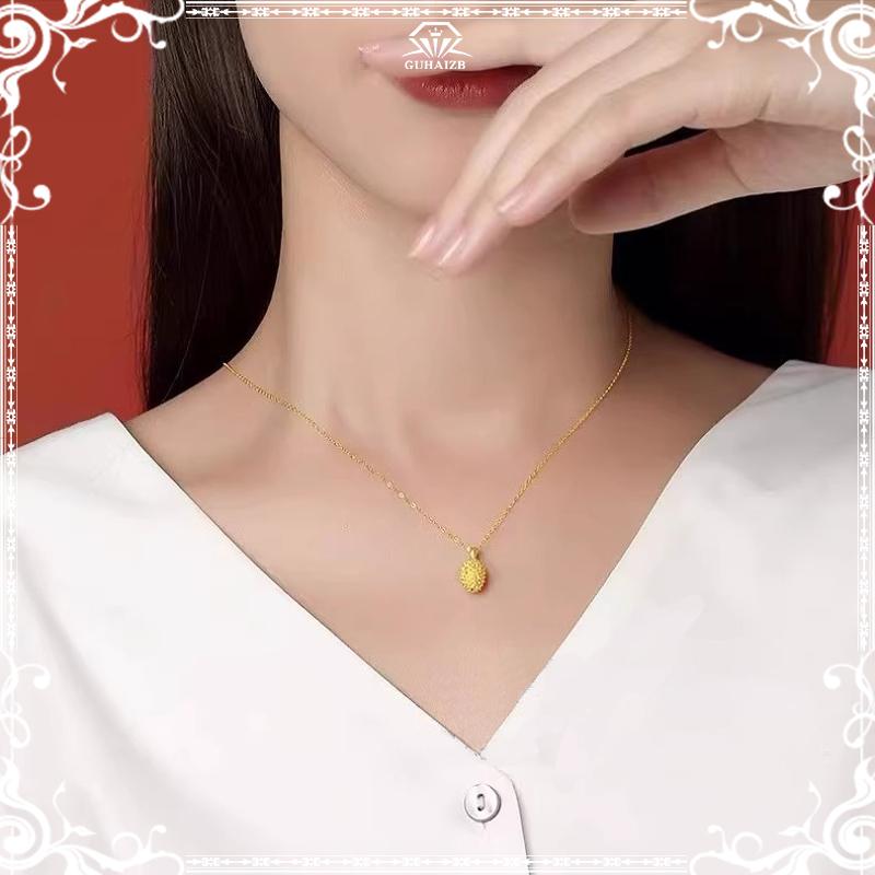 COD Gaya baru  Kalung wanita perhiasan emas  Gaya busana  Kalung wanita anti korosi  Aksesoris wanita  Hadiah  C7X 5