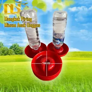 Mangkok Minum Anak Ayam dan Burung Pakai Botol