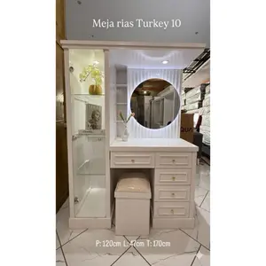 Meja Rias Turkey LED Model terbaru