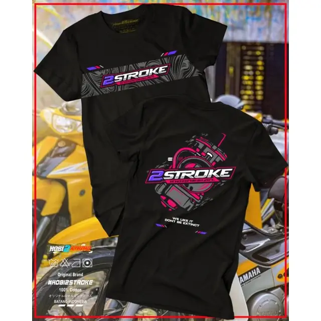 KAOS 2 STROKE | KAOS MEKANIK AMATIR | KAOS RACING ORIGINAL | BAJU RACING ORIGINAL | KAOS RACING FULL SPONSOR 0