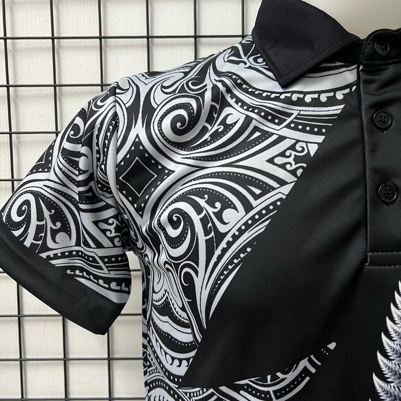[SIZING EUROPE] Jersey Rugby Vintage All Blacks Maori [THICK FABRIC] 0