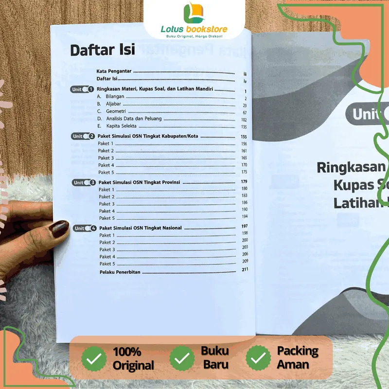 Gemilang OSN SMP/MTS - Kurikulum Merdeka - Buku Erlangga Original 3