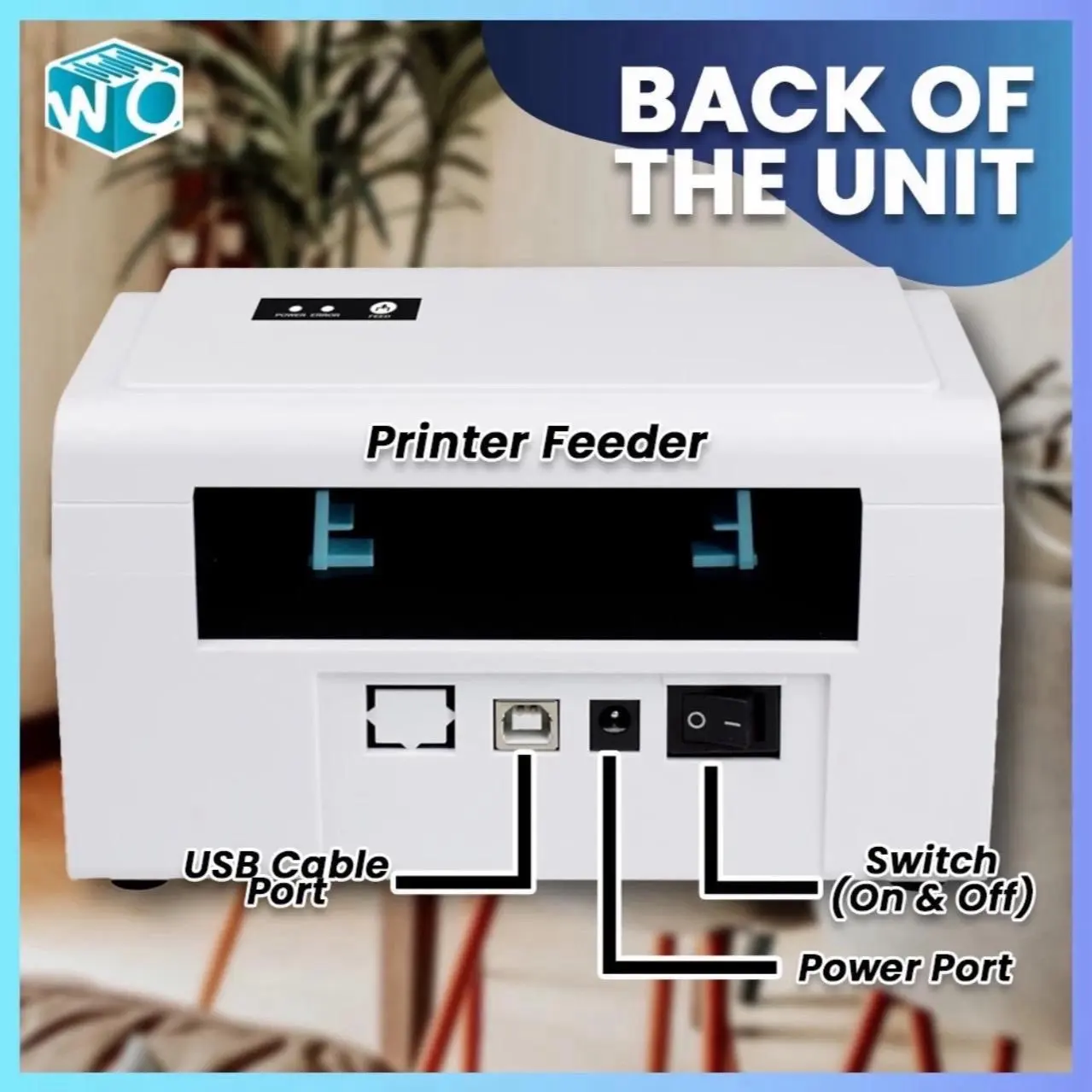 OFFICOM / VOZY T1 ZJ9200 OC-9200BL Waybill Printer A6 Bluetooth